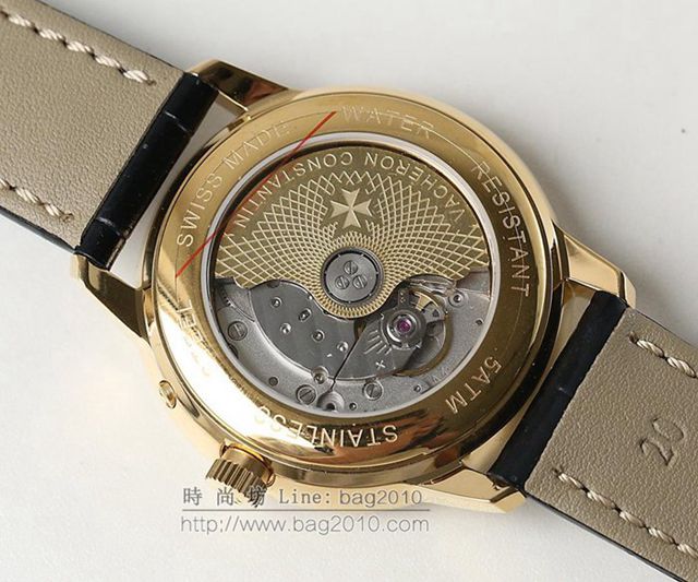 vacheron Constantin手錶 時尚潮流男款 江詩丹頓傳襲系列 江詩丹頓高端男表 江詩丹頓機械表  hds1735